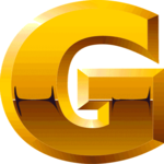 Gold  Condensed G Clip Art
