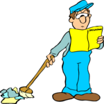 Theater Janitor Clip Art