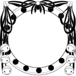 Circle with Bells Frame