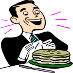 Wild About Pancakes Clip Art