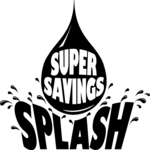 Super Savings Splash Clip Art
