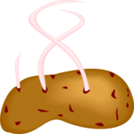 Potato 09 Clip Art