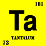 Tantalum (Chemical Elements) Clip Art