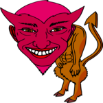 Devil Creature Clip Art