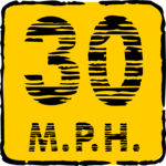 Speed 30 MPH 1