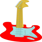 Guitar - Electric 14 Clip Art