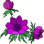 Flower 394 Clip Art
