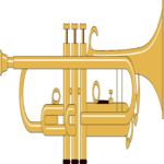 Trumpet 14 Clip Art