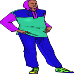 Man in Sweatsuit 1