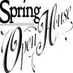 Spring Open House Clip Art