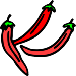 Chili Peppers 06 Clip Art
