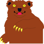 Bear 07 Clip Art