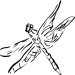 Dragonfly 1 Clip Art
