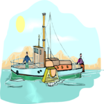 Riverboat 7 Clip Art