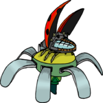 Robot - Ladybug Clip Art
