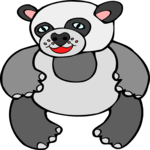 Panda 1 Clip Art