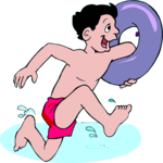 Boy with Innertube