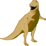Tyrannosaurus Rex 02 Clip Art
