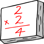 Math - Multiplication 2 Clip Art
