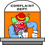 Complaints - Clown 2 Clip Art