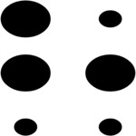 Braille H Clip Art