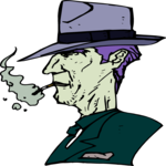 Guy Smoking Cigarette 3