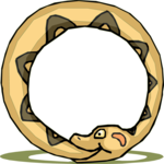 Snake - Circle Clip Art