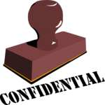 Confidential Clip Art