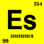 Einsteinium (Chemical Elements) Clip Art