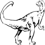Dinosaur 03 Clip Art