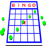 Bingo 1 Clip Art