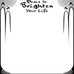 Deals to Brighten Life 2 Clip Art