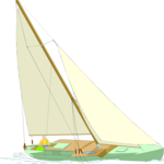 Sailboat 52 Clip Art