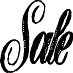 Sale - Choppy Clip Art