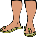 Sandals 7 Clip Art