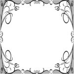 Flower Frame 13 Clip Art