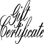 Gift Certificate