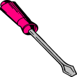 Screwdriver 30 Clip Art