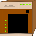 Conner CR-6 RAID Clip Art