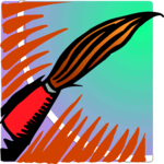 Paintbrush 06 Clip Art