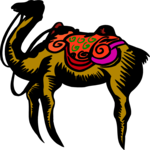 Camel 03 Clip Art