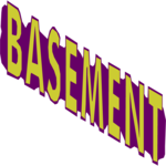 Basement - Title Clip Art