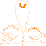 Swans Clip Art