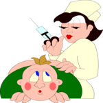 Nurse Giving a Shot 1