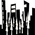 City Skyline 29 Clip Art