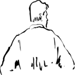 Man with Back Turned 2