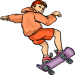 Skateboarding 59 Clip Art