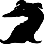 Greyhound - Head Clip Art