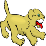 Lion Cub Clip Art