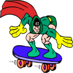 Skateboarding - Super Hero